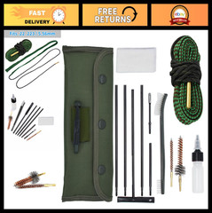 Compact Rifle Cleaning Kit for .22 .223 Cal 5.56mm .22LR – Gun Maintenance Tools