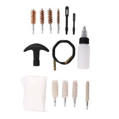 Gun Cleaning Kit Brush Set Pistol Rifle Bore Cleaning Tools Cotton