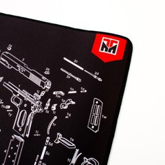 Ultra Thick Handgun Cleaning Mat w/Diagrams, choice, w/FREE gun wipe, SHIPS FREE