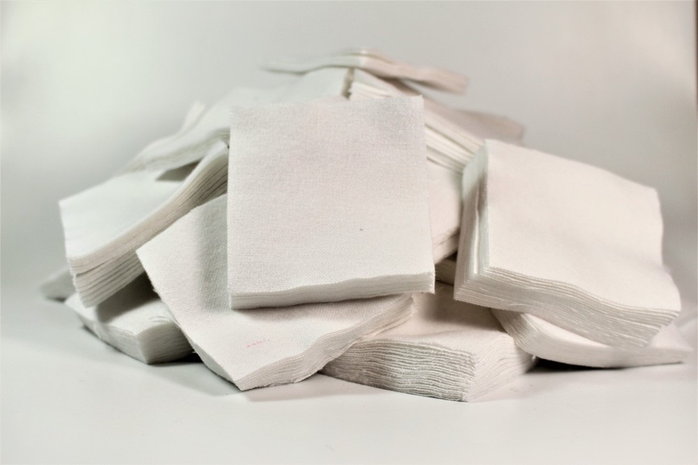 .62-.69 CAL/12-20 GA DRY 2 3/4″ SQUARE COTTON PATCHES QTY. 1,000 / EMSS2044T