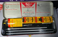 Vintage Outers Gunslick Gun Cleaning Kit Lot .30 Cal 12 Ga .410 Universal Rifle
