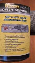 223 Maintenance Mat, Break Down Gray 47″ x 20″ with Non-Slip Backing