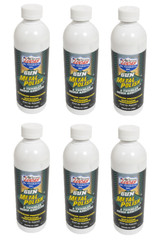 Lucas oil 10880 Gun Metal Polish Tumbler Media Additive Cleaner Oil 16oz QTY:6