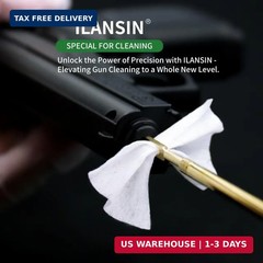1700PCS gun cleaning supplies-1500PCS Gun Cleaning Patches +200PCS Gun Cleaning