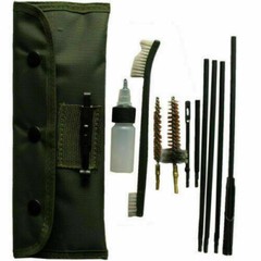For .22LR, .223, .257, 5.56mm Rifle Gun Cleaning Kit Brush Cleaner with Pouch US