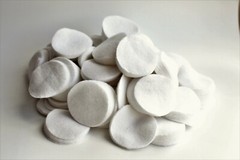 .270-35 CAL/6-7MM DRY 1 3/4″ COTTON ROUND CLEANING PATCHES QTY. 1000 / EMSS1010T