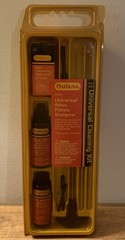 Vintage Outers Universal Gun Cleaning Kit Rifles Pistols Shotguns #46200 Unused