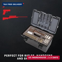 Allen Company Universal Gun Cleaning Kit and Tool Box – Rifle, Shotgun, and Hand