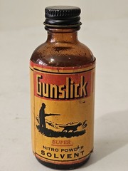 Vintage Gunslick, Gun Cleaning Solvent Bottle – EMPTY