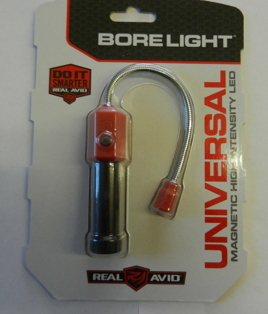 Real Avid Bore Light, NEW DESIGN, 5″ Flexible LED Light; Magnetic; AVBR101-B