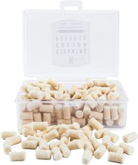 300 Count .177 Caliber Wool Felt Cleaning Pellets with Storage Box for Easy Use