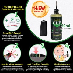 ILANSIN Universal 30ml CLP & 1oz Needle Oiler Gun Kits