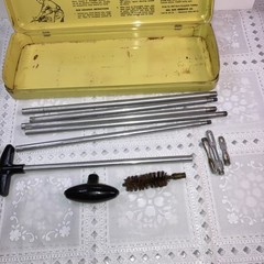 Vintage Brite-Bore Deluxe Gun Cleaning Kit 12 Piece May Not Be Complete Partial