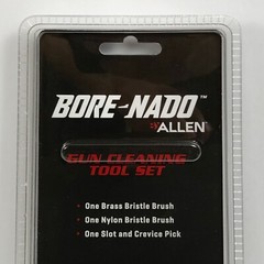Allen Gun Cleaning Tool Set Bore-Nado Brass Brush Nylon Brush Crevice Slot Pick