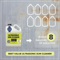 Ultrasonic Gun Cleaner – Makes 8 Gallons – Tillbrook Concentrated Ultrasonic…
