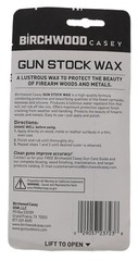 Birchwood Casey Easy-to-Use Gun Stock Wax for 3 Fl Oz (Pack of 1), Brown