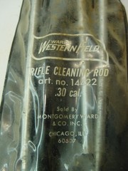 VTG WARDS WESTERN FIELD RIFLE CLEANING ROD .30 CAL