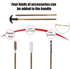 68PCS Pistol Gun Cleaning Kit 22,357,38, 9mm,40,45 Caliber Pistol Maintaince Kit