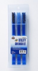 DAC Gunmaster 3 Piece Utility Gun Brush Set, Nylon / Bronze / Stainless Steel