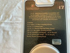 New Thompson Center T/C T17 Black Powder Cleaning Kit .50 Caliber Muzzleloader