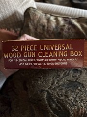 New Not Opened Outers Gun Parts Cleaning Kit 32 Piece Universal Rifle Shotgun