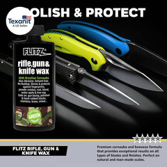 Rifle, Gun, Knife Wax – 7.6Oz Bottle of Usa-Made, Premium Beeswax & Carnauba Wax