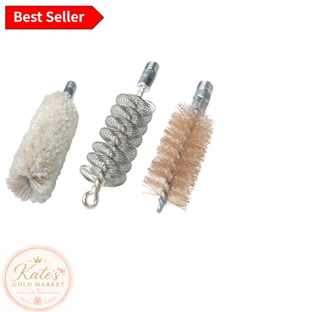 No. 9 3-Pack Cleaning Kit: Phosphor Bronze and Cotton Swabs for Shotguns