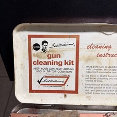 Vintage Gun Cleaning Lot Rod Kit Sears Ted Williams All Gauges Shot Gun