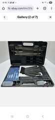 TacSnake Gun Cleaning Kit-All Guns with Case Travel Size Portable Metal Brushes