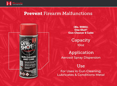 6 Pack Hornady One Shot Gun Cleaner and Case Lube, 10 oz – Aerosol Dry Lube