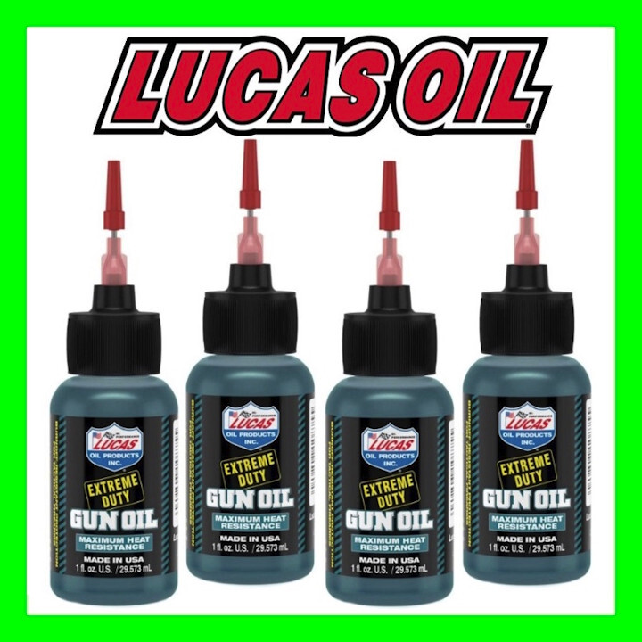 4-LUCAS Extreme Duty Needle Oiler 1oz lubricant & Rust Preventive Made in USA!!!