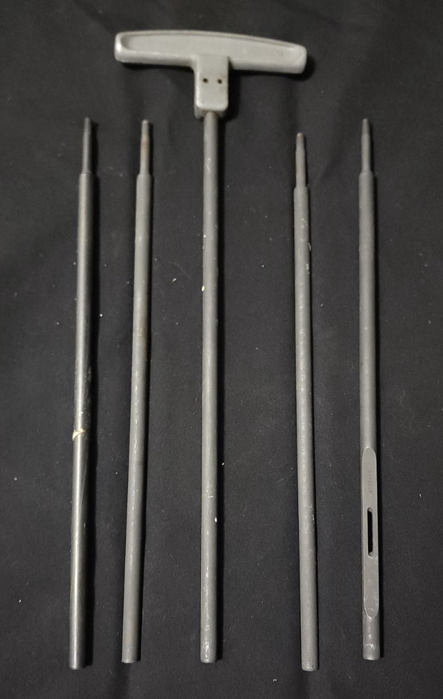 Military Issue 5 Piece 50 Cal. Cleaning Rod Set