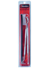 KleenBore® Stainless Steel Pick and Nylon Utility Brush Tool Set, FREE SHIPPING
