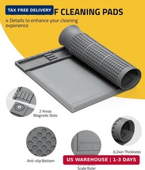 CVLIFE Gun Cleaning Kit for 9mm .223/5.56mm .38 .357 12GA, Gun Cleaning Mat with