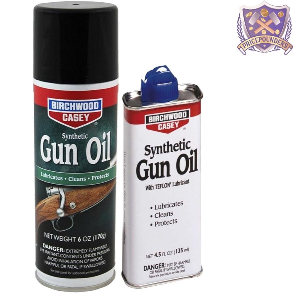 Compact Synthetic Gun Cleaning Oil – 4.5 oz for Easy Lubrication and Maintenance