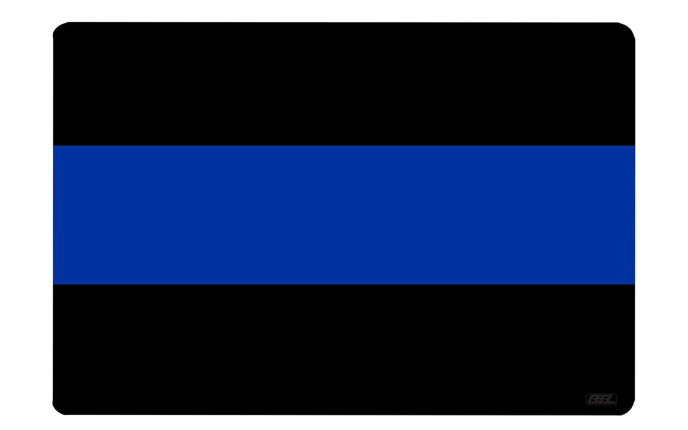 Rogue River Tactical Thin Blue Line Gun Cleaning Mat Bench Pad Gift for Polic…