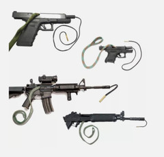 Rifle Build Gun Snake for .223 5.56mm/.22/9mm/.380/12 GA/.30/.308/.44 Cal and Mo