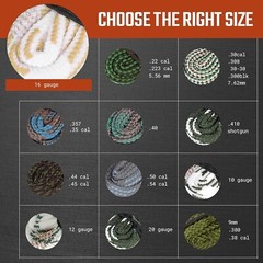 ULTIMATE RIFLE BUILD-ULTIMATE BORE CLEANER 16 GAUGE GUN SNAKE