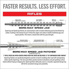 Real Avid Bore-Max Speed Jags & Patches Multi-Cal Pack – Set of 10 Jags AVBMJAGS