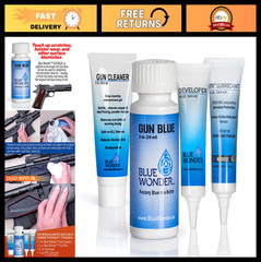 Blue Wonder Gun Blue 2 oz Kit – Premium Metal Touch-Up, Rust Protection, Easy Ap