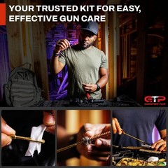 Complete Rifle Cleaning Kit .223/5.56 – Maintenance & Repair System with Brushes