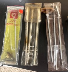 Gun Cleaning Rods Lot Of 3 Different ( See Pics)
