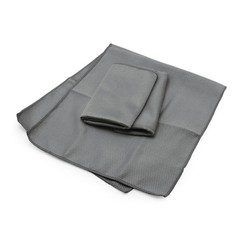 Otis Technology Microfiber Towel – 3 Pack, Grey, Small, FG-3502-CG-3