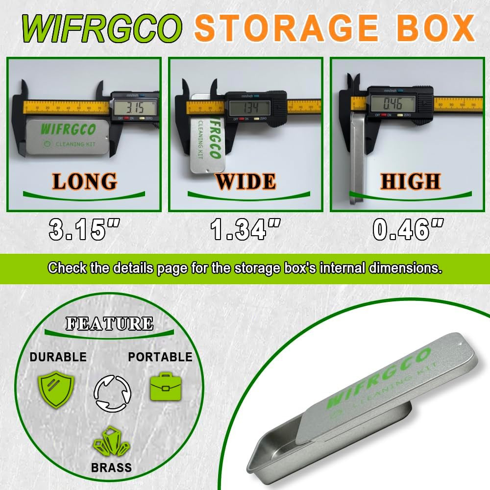 6 Pack Gun Cleaning Rod Fitting Adapter Set 5-40 8-32 10-32 5/16-27 Thread in…