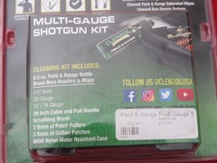 Clenzoil Multi-Gauge Shotgun Kit Black Gun Cleaning Kit 410-20 Ga-12 Ga-16 Ga