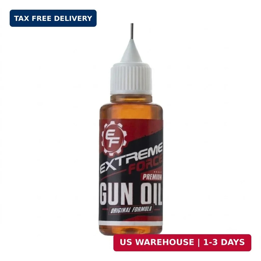 Extreme Force Original Formula Premium Gun Oil, 100% Synthetic Firearms & Weapon