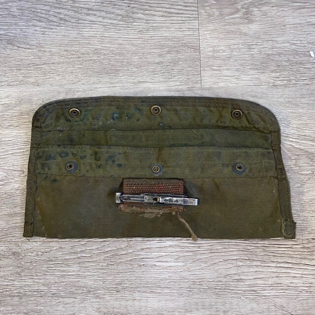 Vintage Military USGI Rifle Cleaning Kit Bag Case Only #1