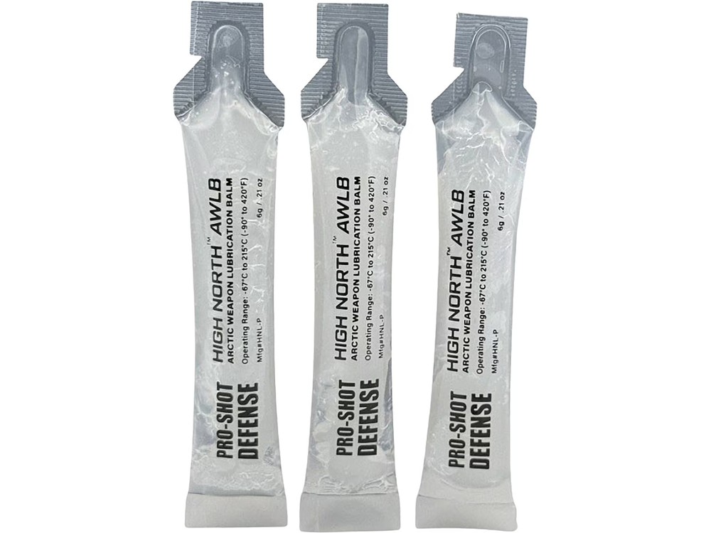 Pro-Shot High North Cold Weather Gun Oil 7 ml Single Use 3PK