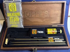 Hoppe’s Gun Cleaning Kit w/ Wood Case