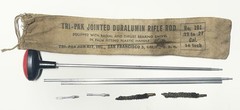 Vintage Tri-Pak Jointed Duralumin Rifle Cleaning Rod No. 101 36 inches